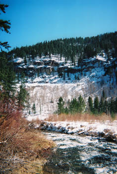 Winter Canyon River