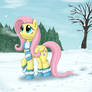 winter fluttershy