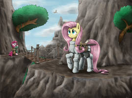 On high adventure with fluttershy