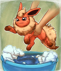 Flareon Bath