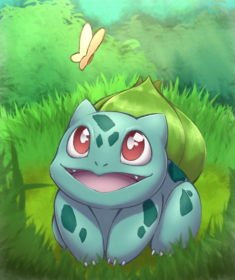 Bulbasaur Doodle by otakuap on DeviantArt