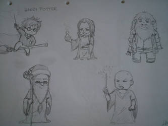 Harry Potter Chibis