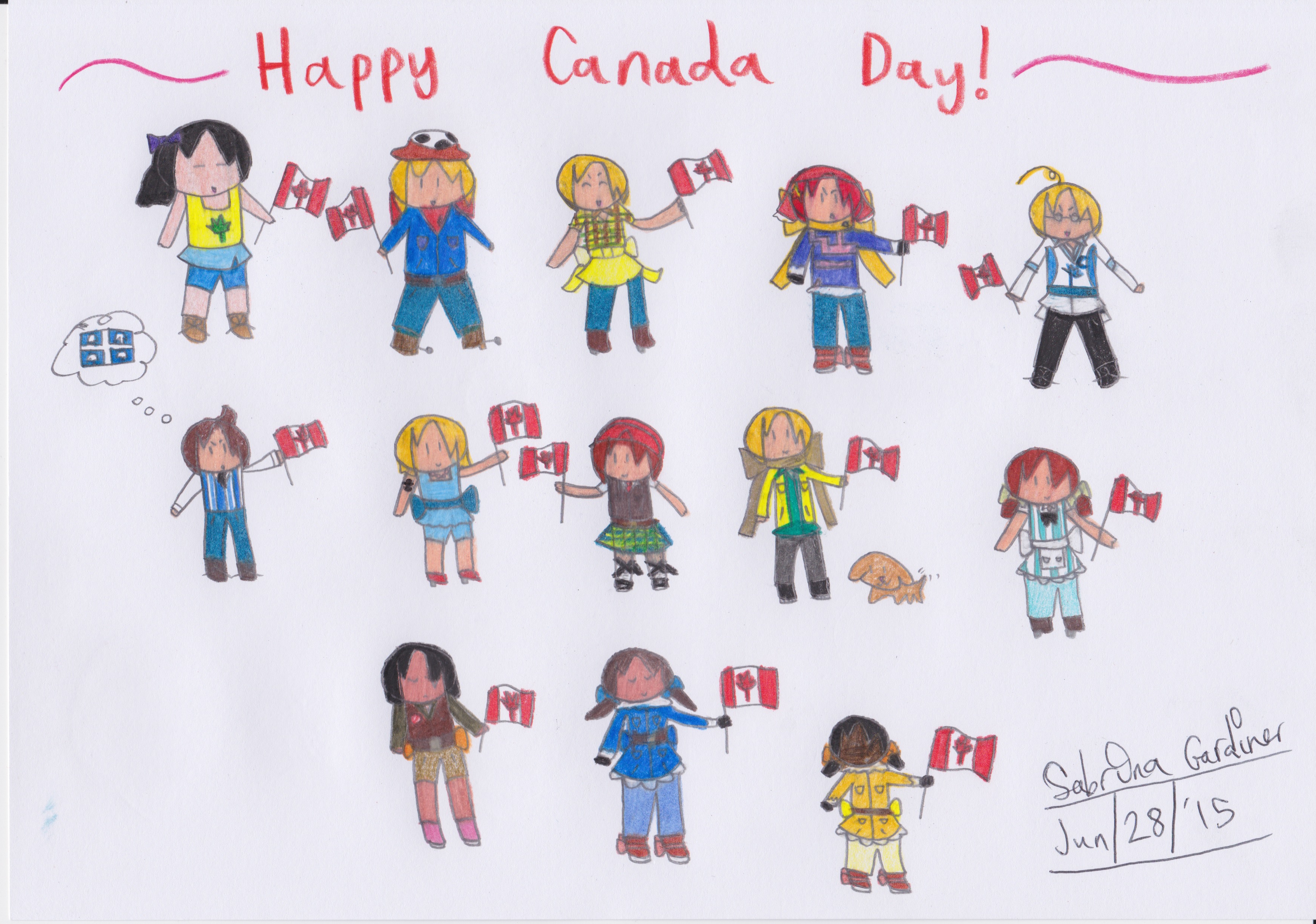 (IAMP) Happy Canada Day! 2015