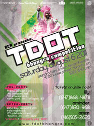 TDOT Bhangra Competition Flyer