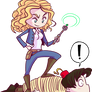 River Song and the Doctor