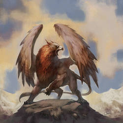 Griffin by Ork-artist