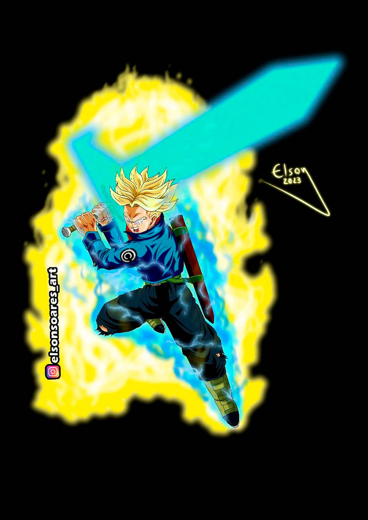 Rage Trunks by Elsonsoaresart on DeviantArt