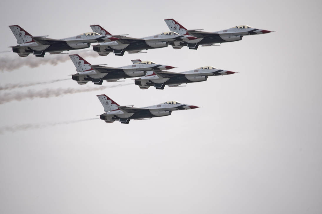 Close Formation Reference Thunderbirds in Close Formation by KnightX304 on DeviantArt