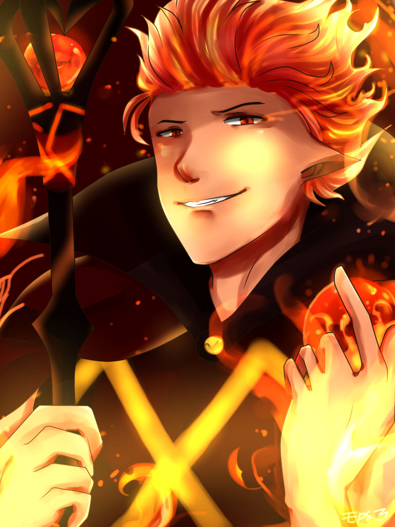 Fire Spirit Cookie by Azaziel00 on DeviantArt