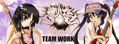 K-on Team work Sign