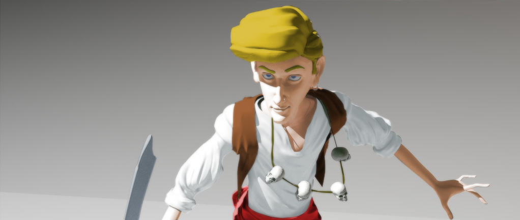 Guybrush Threepwood 3D -Color-