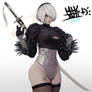 2B from Nier Automata