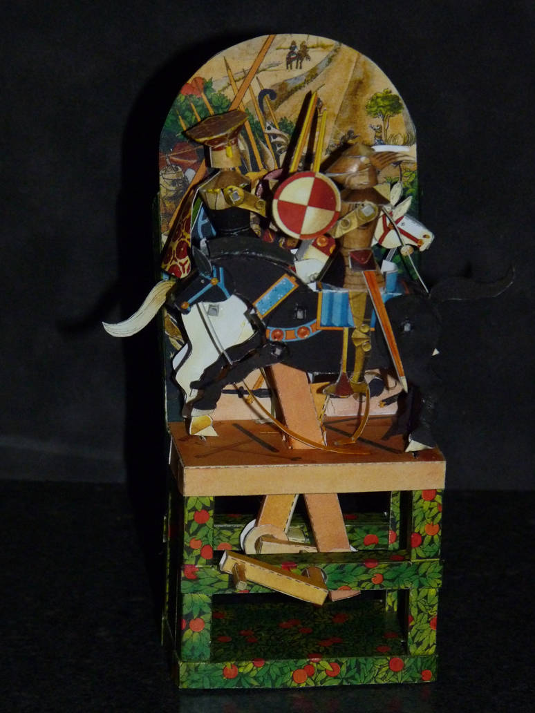papercraft automata by zandere123 on DeviantArt