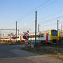 Boechout 131218 IC4315 at Level Crossing L15/11