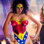 Wonder Woman Body Paint by Jose Manchado