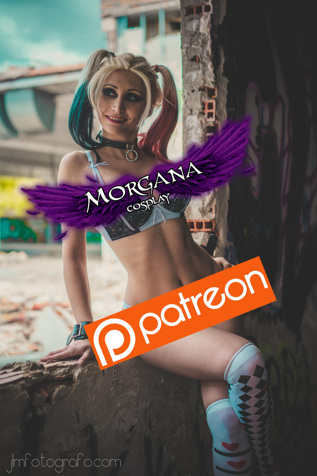 Harley Quinn Cosplay - Custom Version by MorganaCosplay