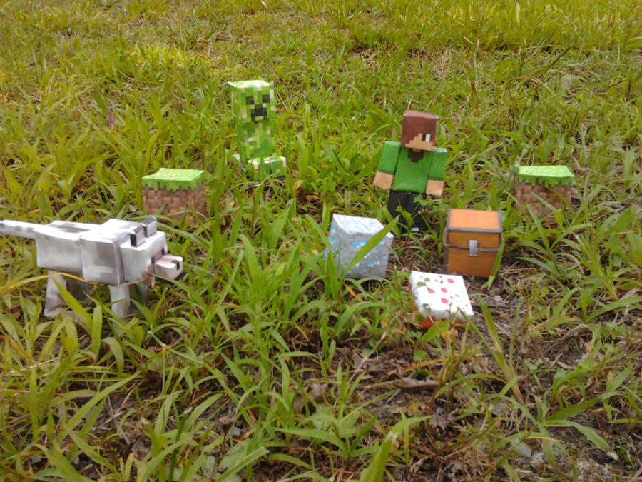 Paper Minecraft Deviantart Minecraft Papercraft by Crowbariswin on DeviantArt