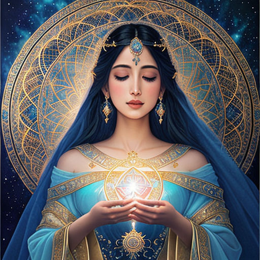 In this enchanting artwork Celestial Reverie an et by mixmagic100 on ...