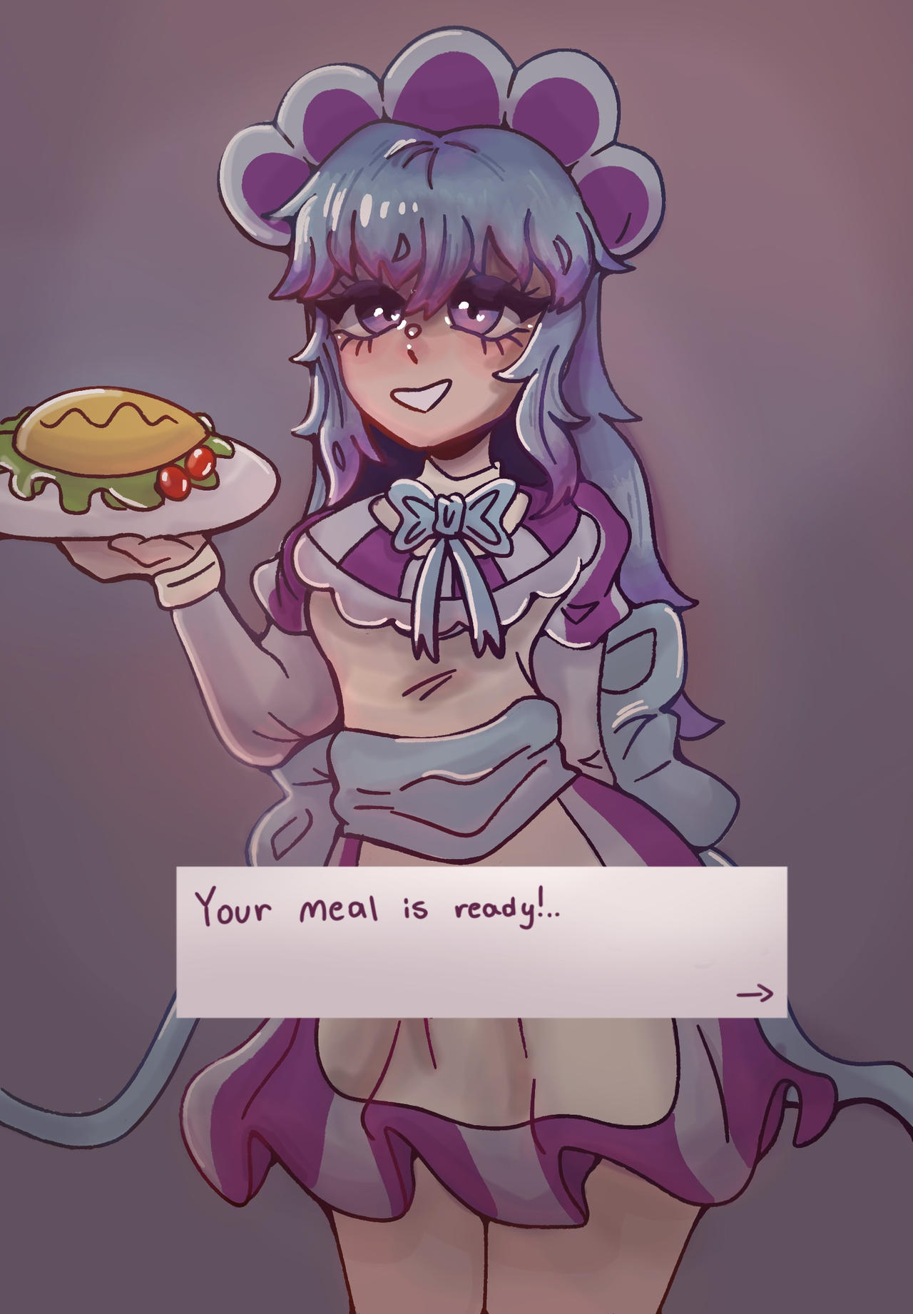 Amelia's cafe art! by Gummywurmzz on DeviantArt