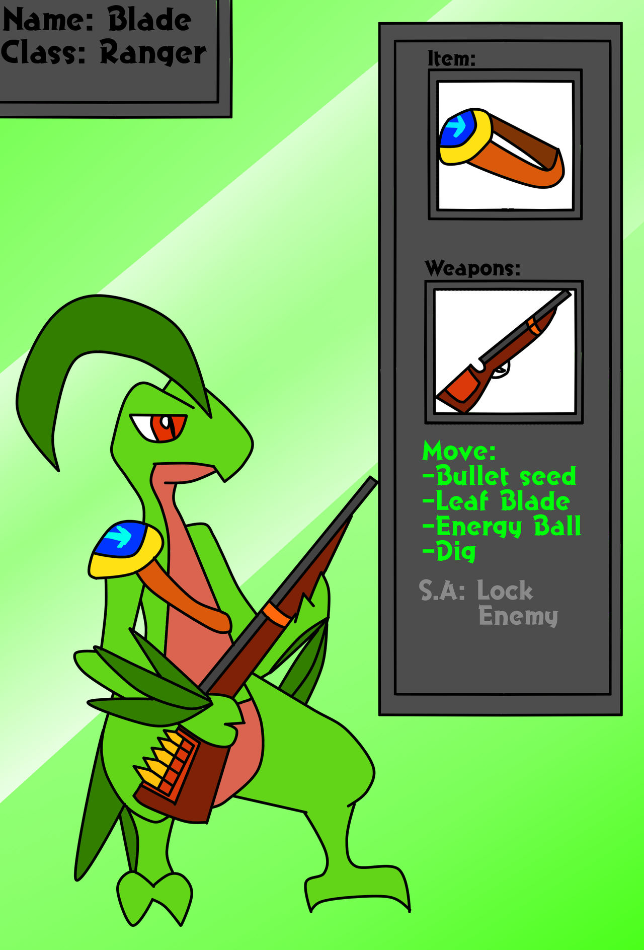 Blade The Ranger by TheGarudaFire on DeviantArt