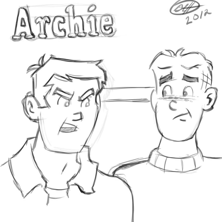 Archie Scratch Archie Sketch by davidprophet2 on DeviantArt