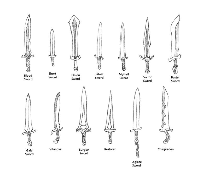 Weapons of FFTA-Swords by Bladedog on DeviantArt