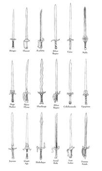 Weapons of FFTA - Rapiers