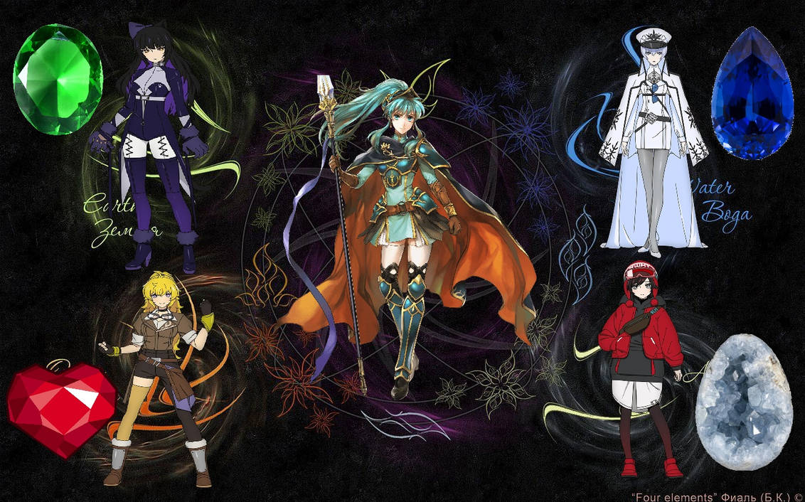 Elemental Guardian Princess Ruto Elemental Guardians and Master by SuperToonami708 on DeviantArt