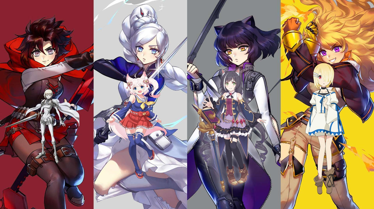 Child Rwby Team RWBY's Daughters by SuperToonami708 on DeviantArt