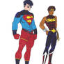 Superboy and Wonder Warrior 2014 match up