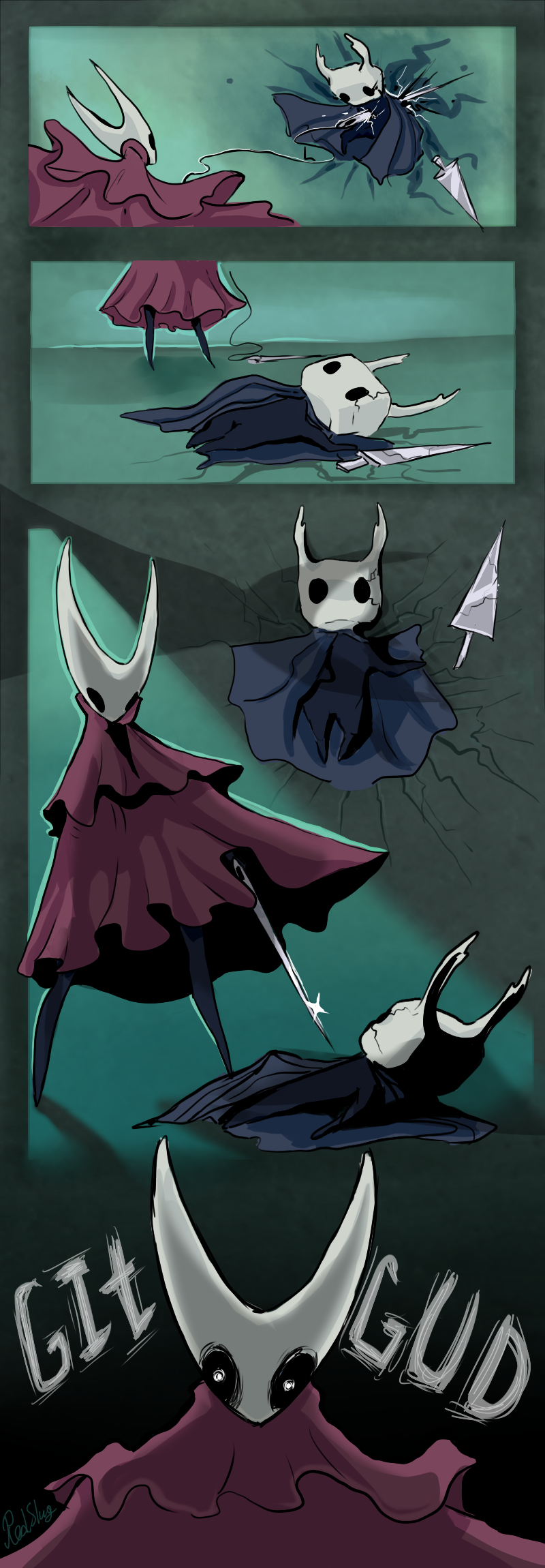 Hornet Git Gud, Hollow Knight