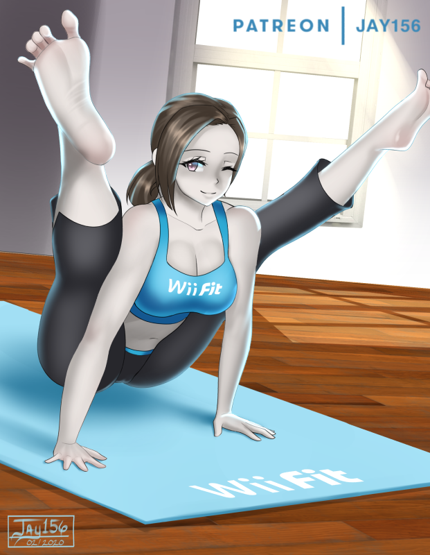 Wii Fit Trainer.
