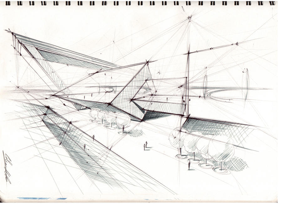 architectural sketch 1