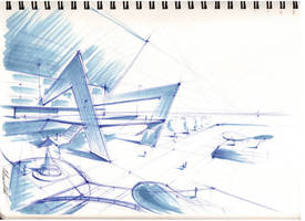 architectural sketch 2