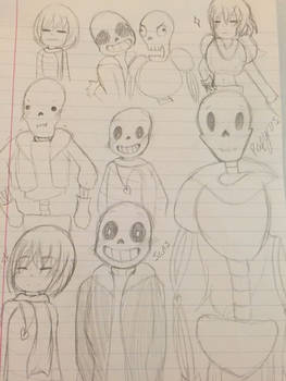 Undertale Doodles