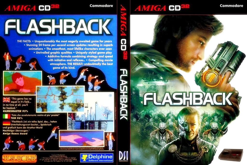 Flashback amiga cd32 cover edit by retroreloads on DeviantArt