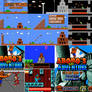 Abobo's quest and SMB crossed indie game poster