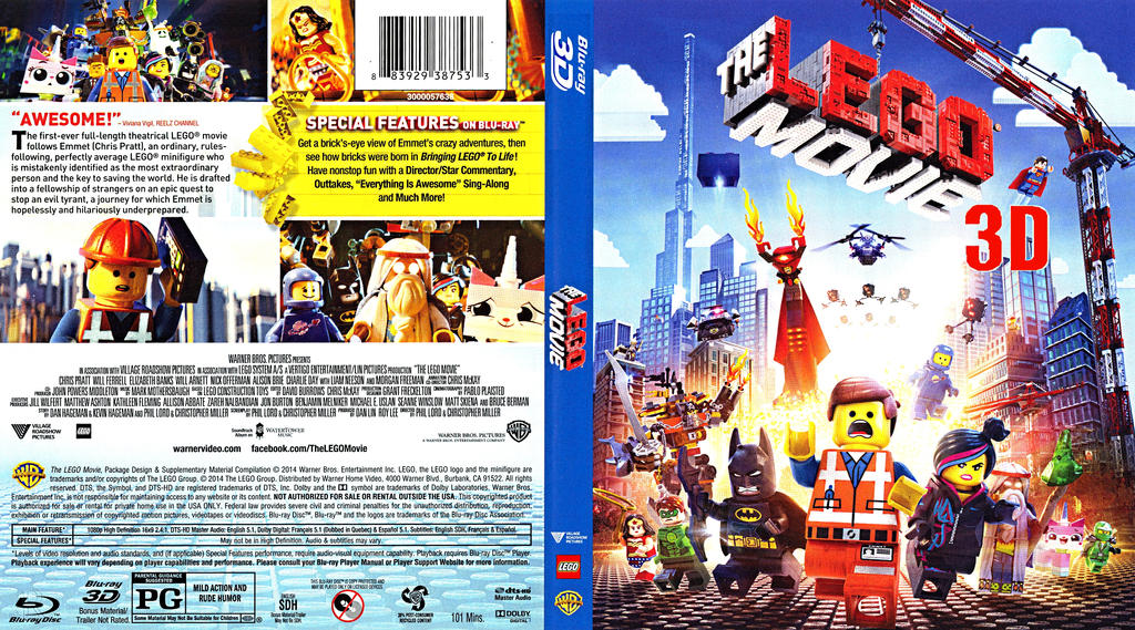 The Movie Blu Ray 3d Cover Edogg81818 edit by retroreloads DeviantArt