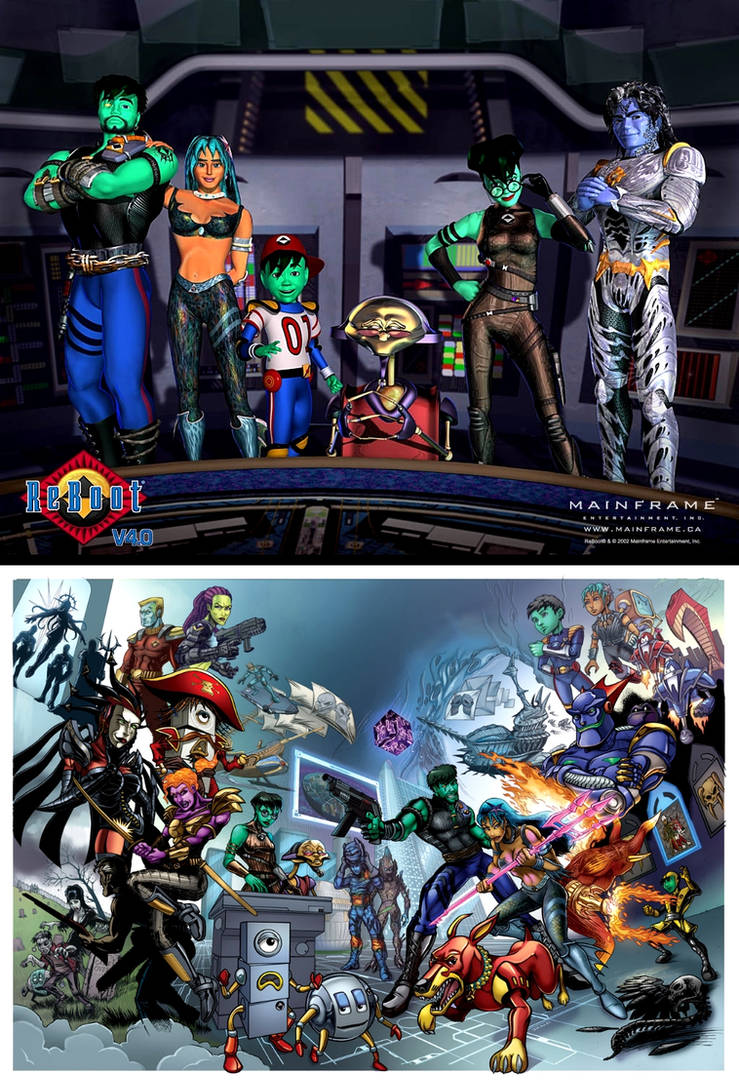 Reboot Redesigned Reboot-season3promo edit by retroreloads on DeviantArt