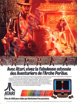Atari Indy Aventuriers Arche Perdue 2600