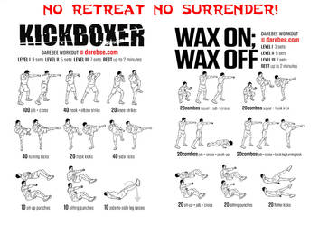 No Retreat No Surrender workout