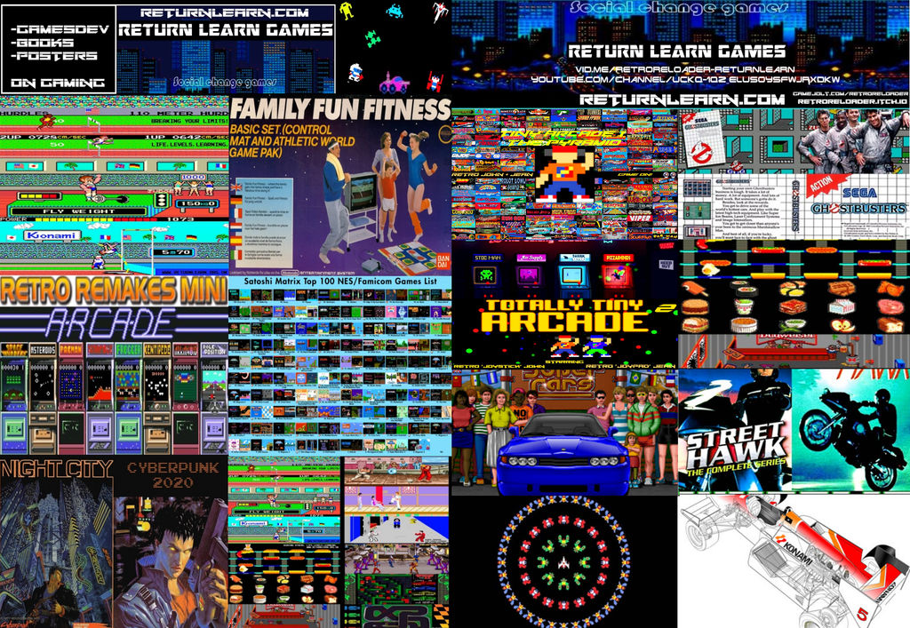 Retro Learning Computer Games Returnlearn.com - Games as learning research and w by retroreloads on ...