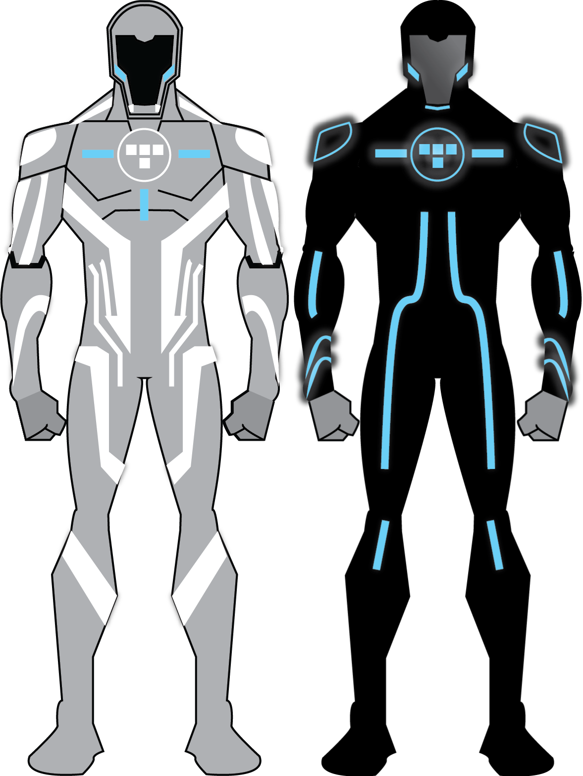 Vector-suit-tron-1-original-rxlthunder by retroreloads on DeviantArt