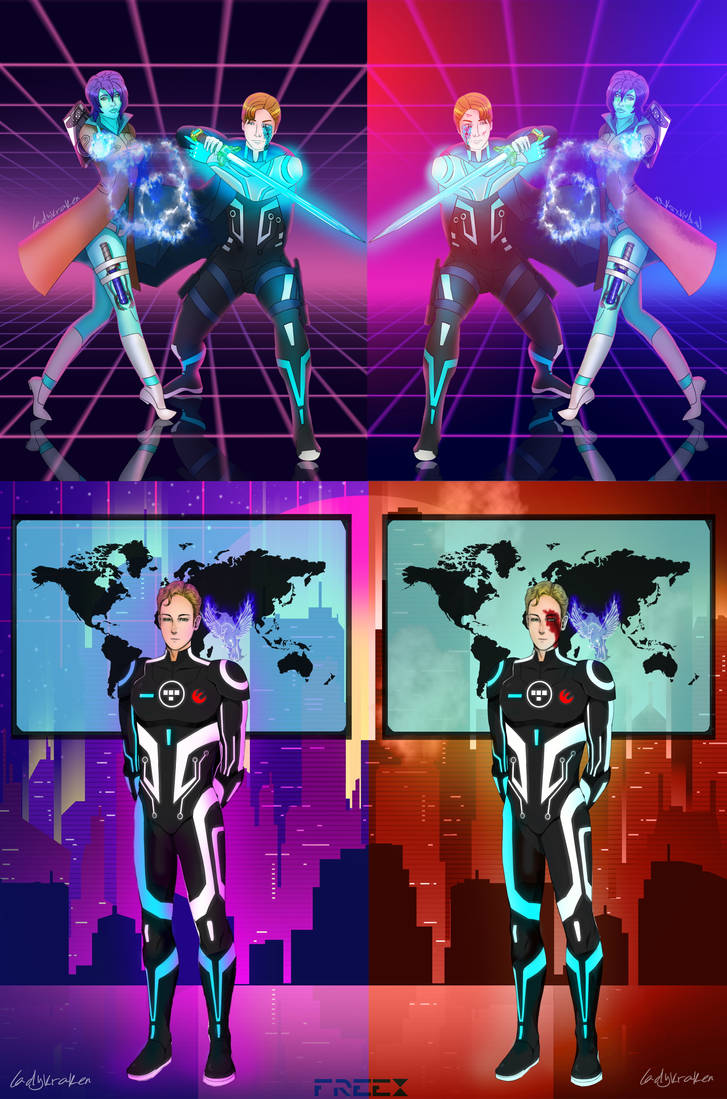 Combo Rangers Deviantart FreeX AndrAIA - Cyber Rangers 2088 v2 combo RED by retroreloads on ...
