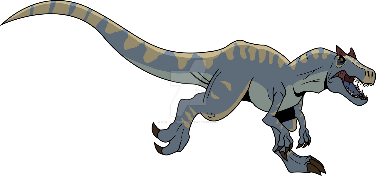 Jurassic World Primal: Allosaurus (JWFK) by theblazinggecko on DeviantArt
