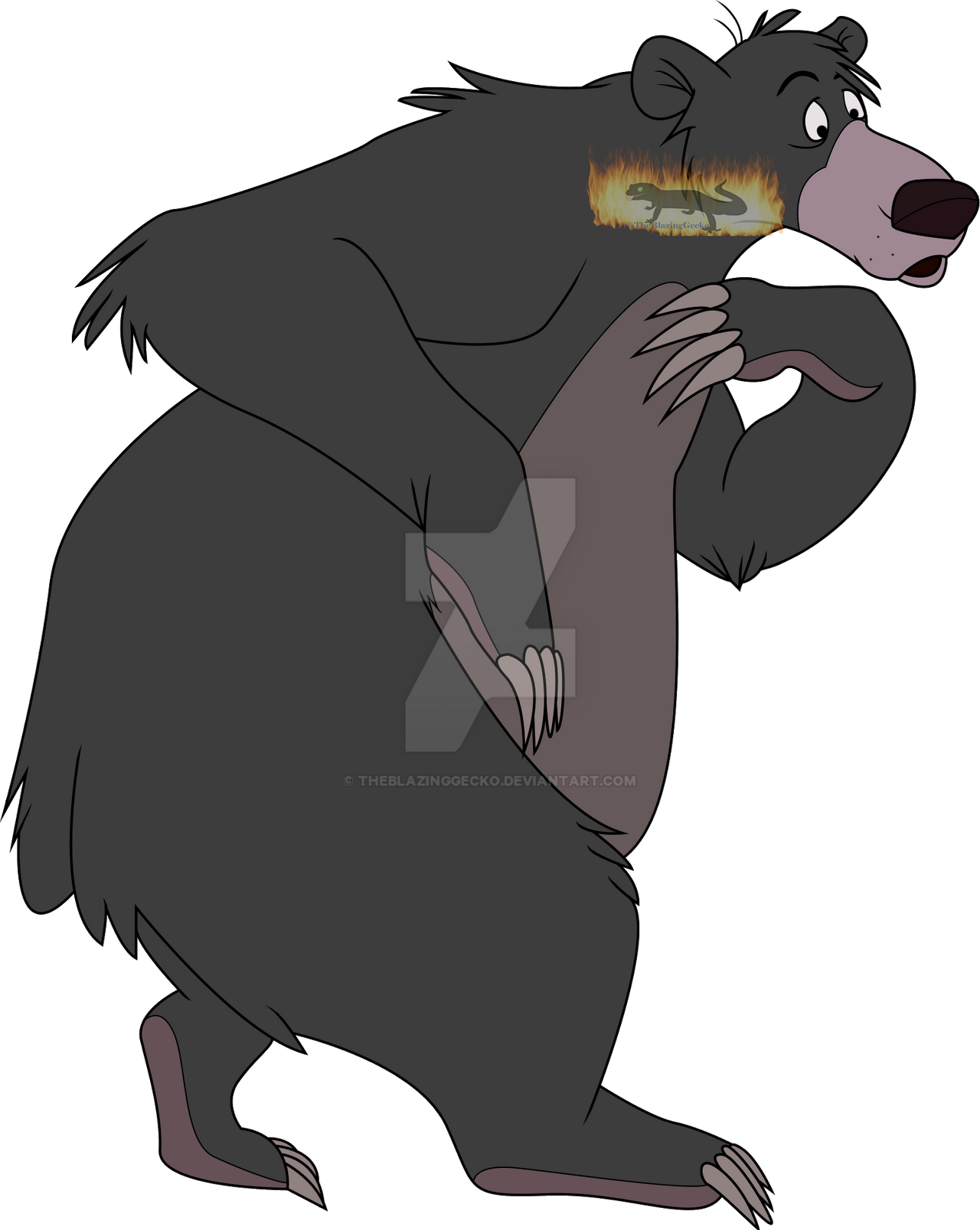 Baloo Render Baloo by theblazinggecko on DeviantArt