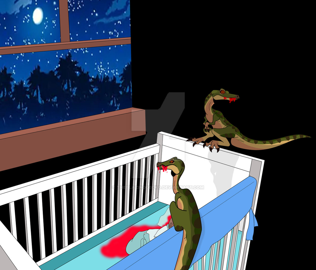 Hupia Rapter Jurassic Park Primal: The Hupia Attack by theblazinggecko on DeviantArt