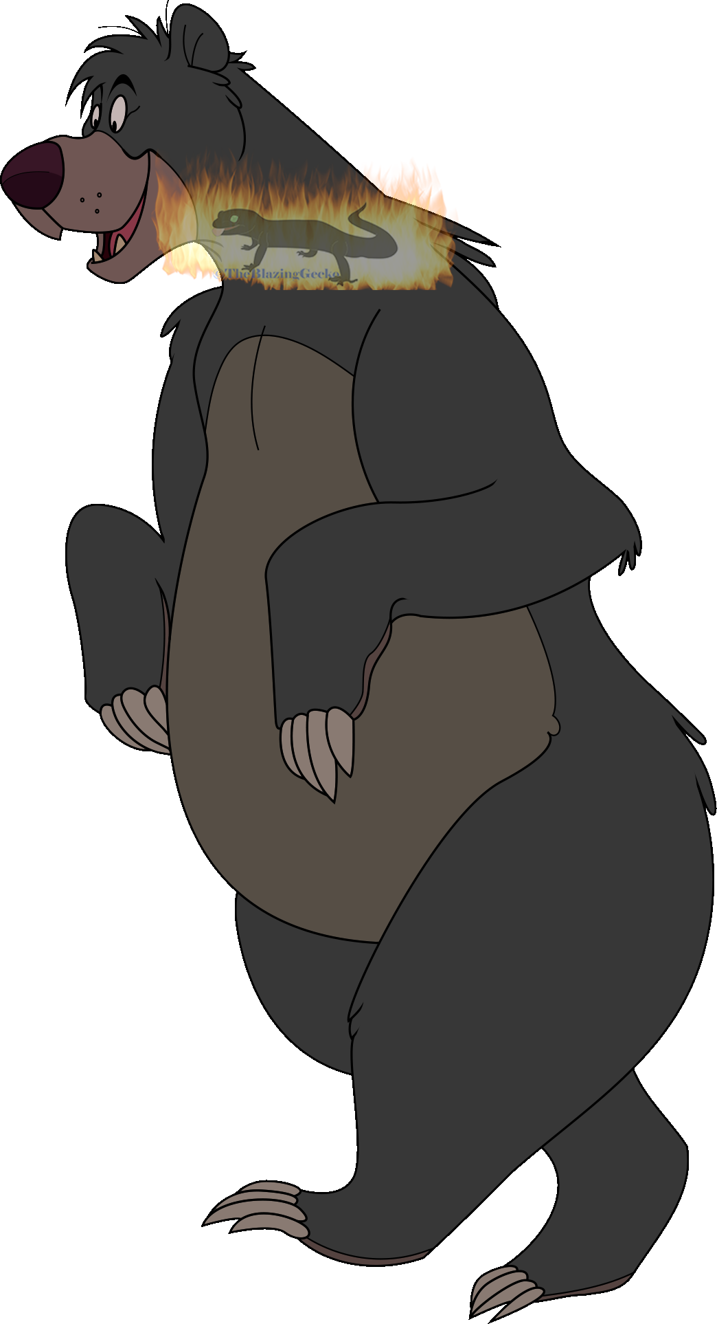 Baloo Render Jungle Stories: Baloo by theblazinggecko on DeviantArt