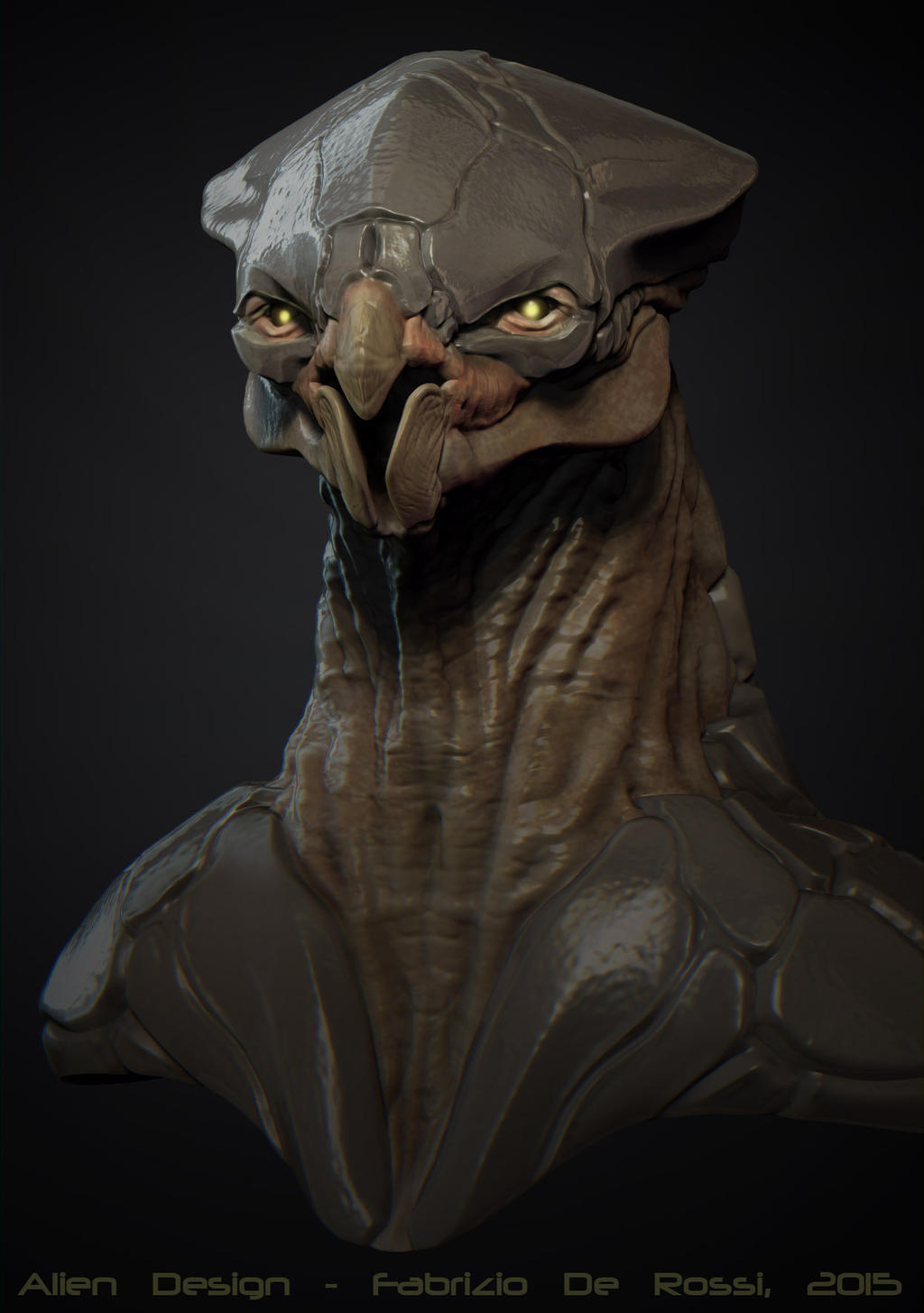 Alien Mutation Design Alien Design 001 by FabrizioDeRossi on DeviantArt