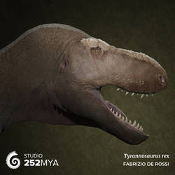 All hail the Queen - Tyrannosaurus rex portrait